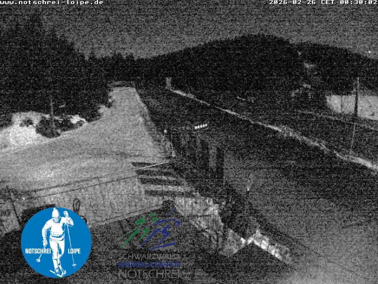Archived image Webcam Cross Country Skiing Center Notschrei, Black Forest