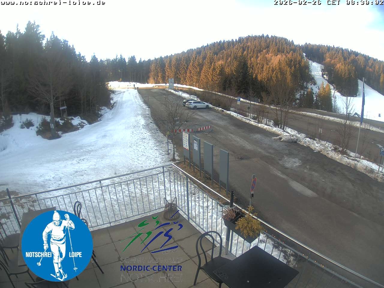 Archived image Webcam Cross Country Skiing Center Notschrei, Black Forest