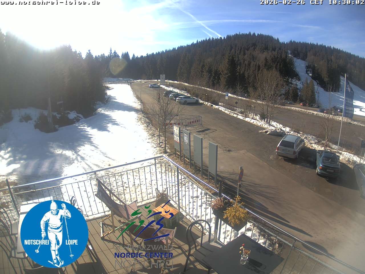 Archived image Webcam Cross Country Skiing Center Notschrei, Black Forest