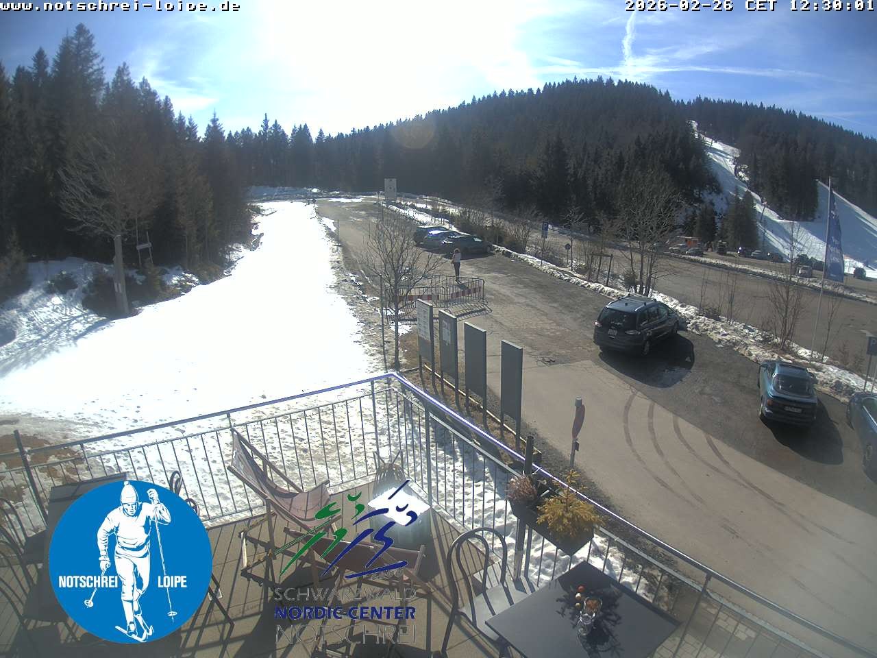 Archived image Webcam Cross Country Skiing Center Notschrei, Black Forest
