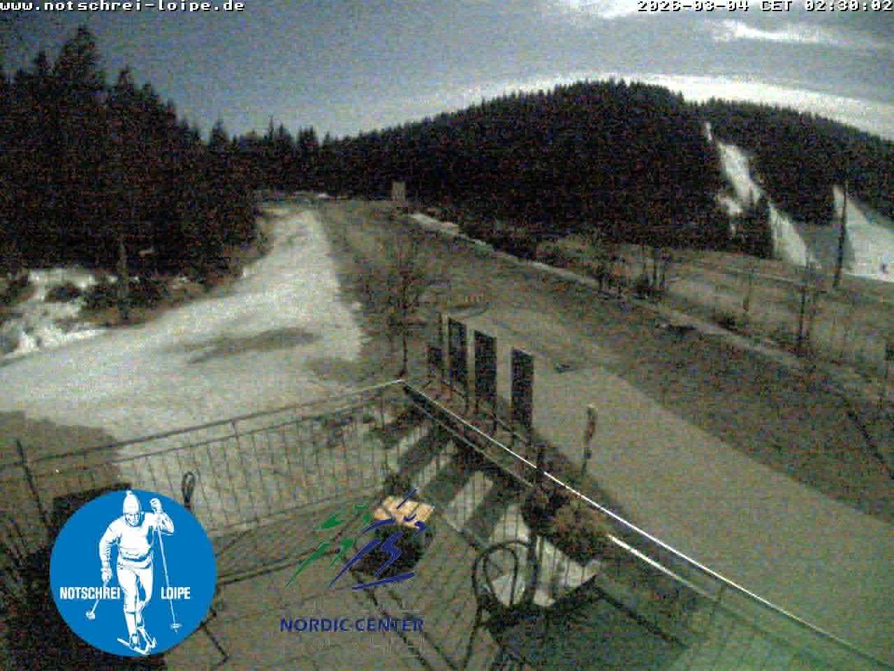 Archived image Webcam Cross Country Skiing Center Notschrei, Black Forest
