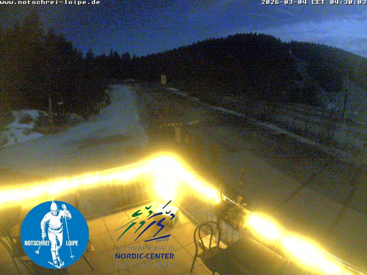 Archived image Webcam Cross Country Skiing Center Notschrei, Black Forest