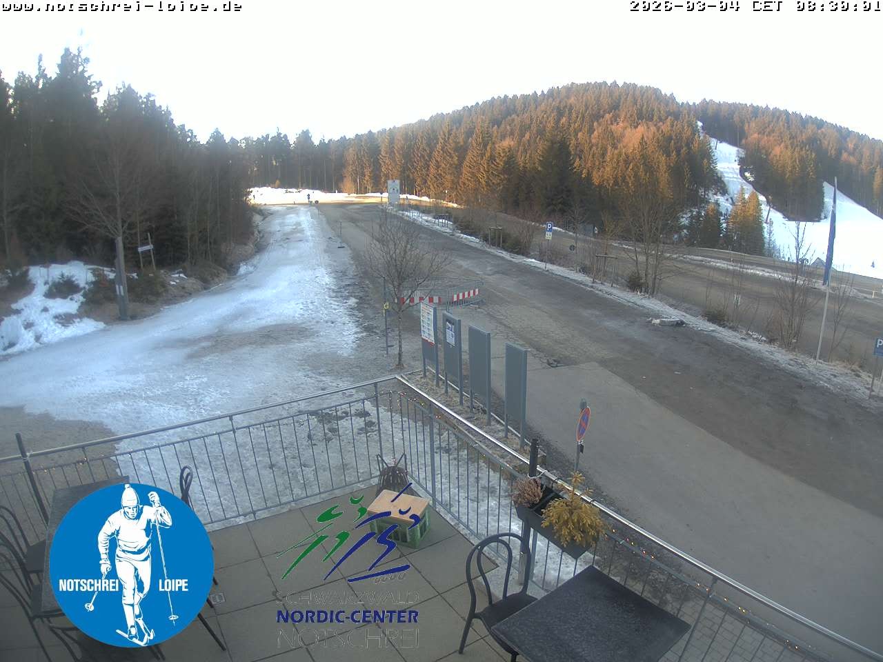 Archived image Webcam Cross Country Skiing Center Notschrei, Black Forest