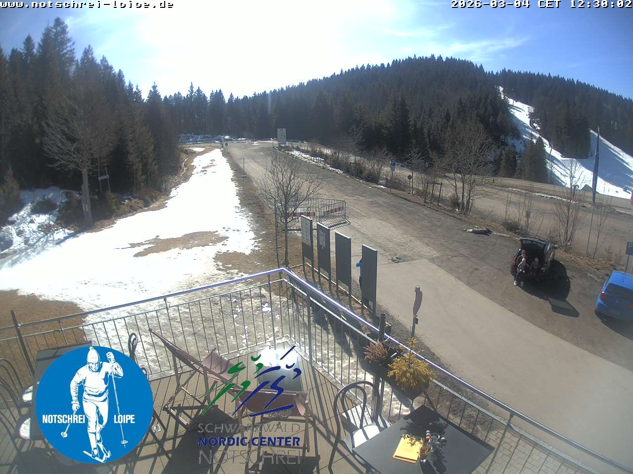 Archived image Webcam Cross Country Skiing Center Notschrei, Black Forest