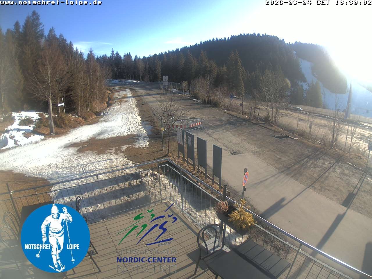 Archived image Webcam Cross Country Skiing Center Notschrei, Black Forest