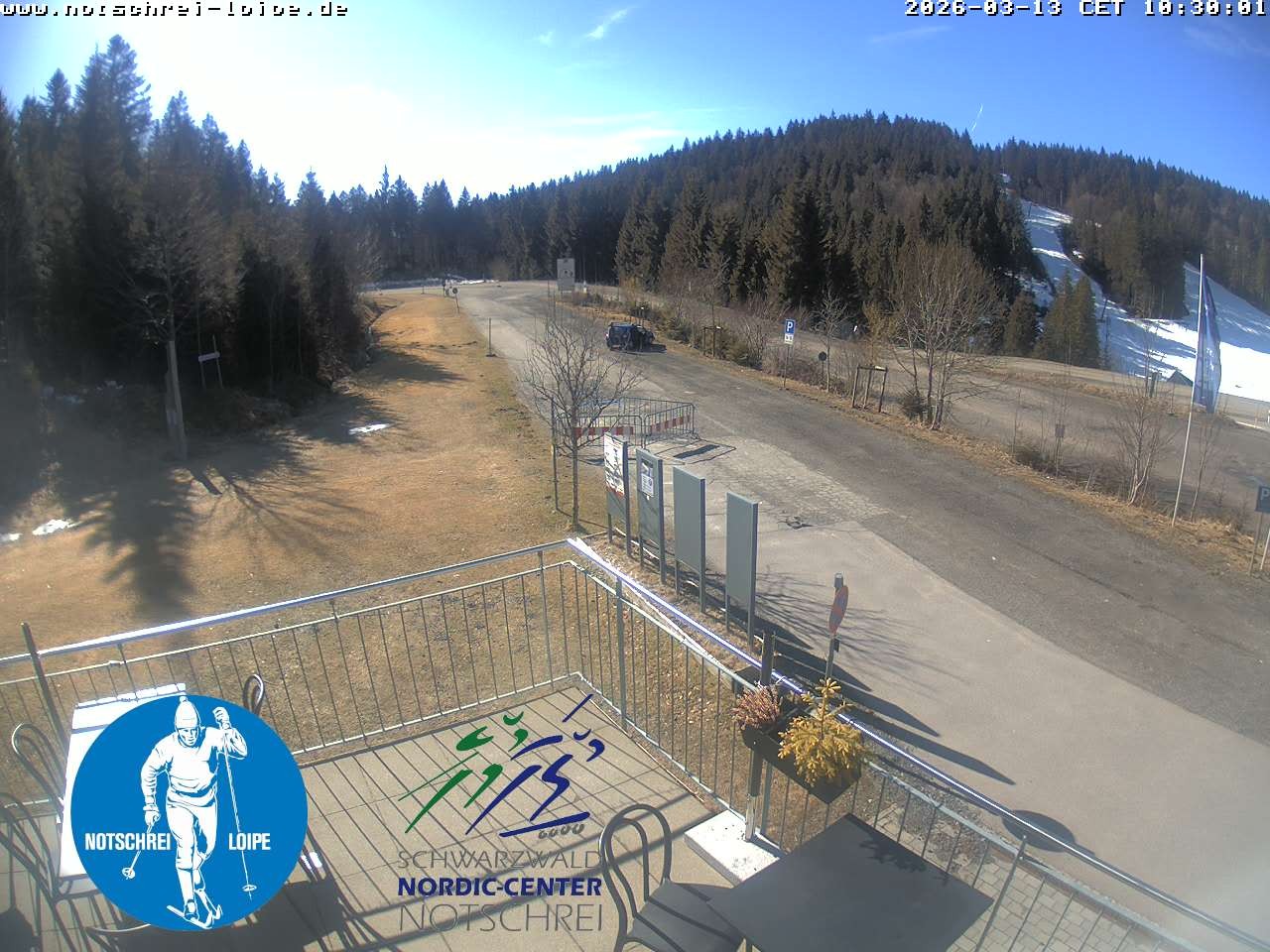 Archiv Foto Webcam Loipenzentrum Notschrei, Schwarzwald