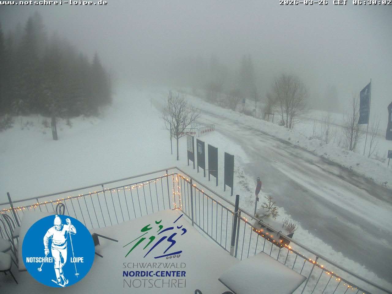 Archiv Foto Webcam Loipenzentrum Notschrei, Schwarzwald