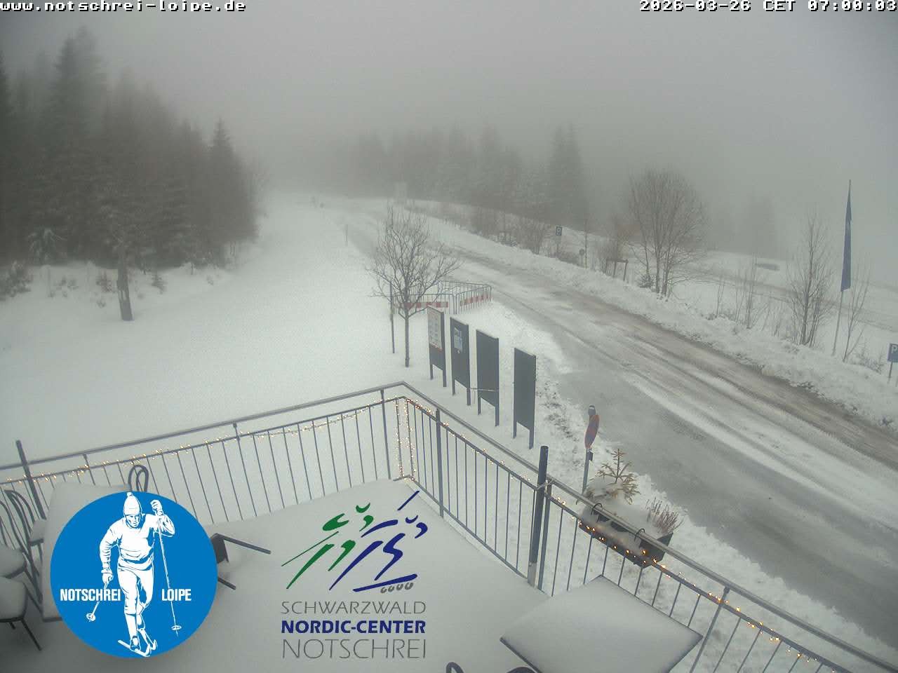 Archiv Foto Webcam Loipenzentrum Notschrei, Schwarzwald