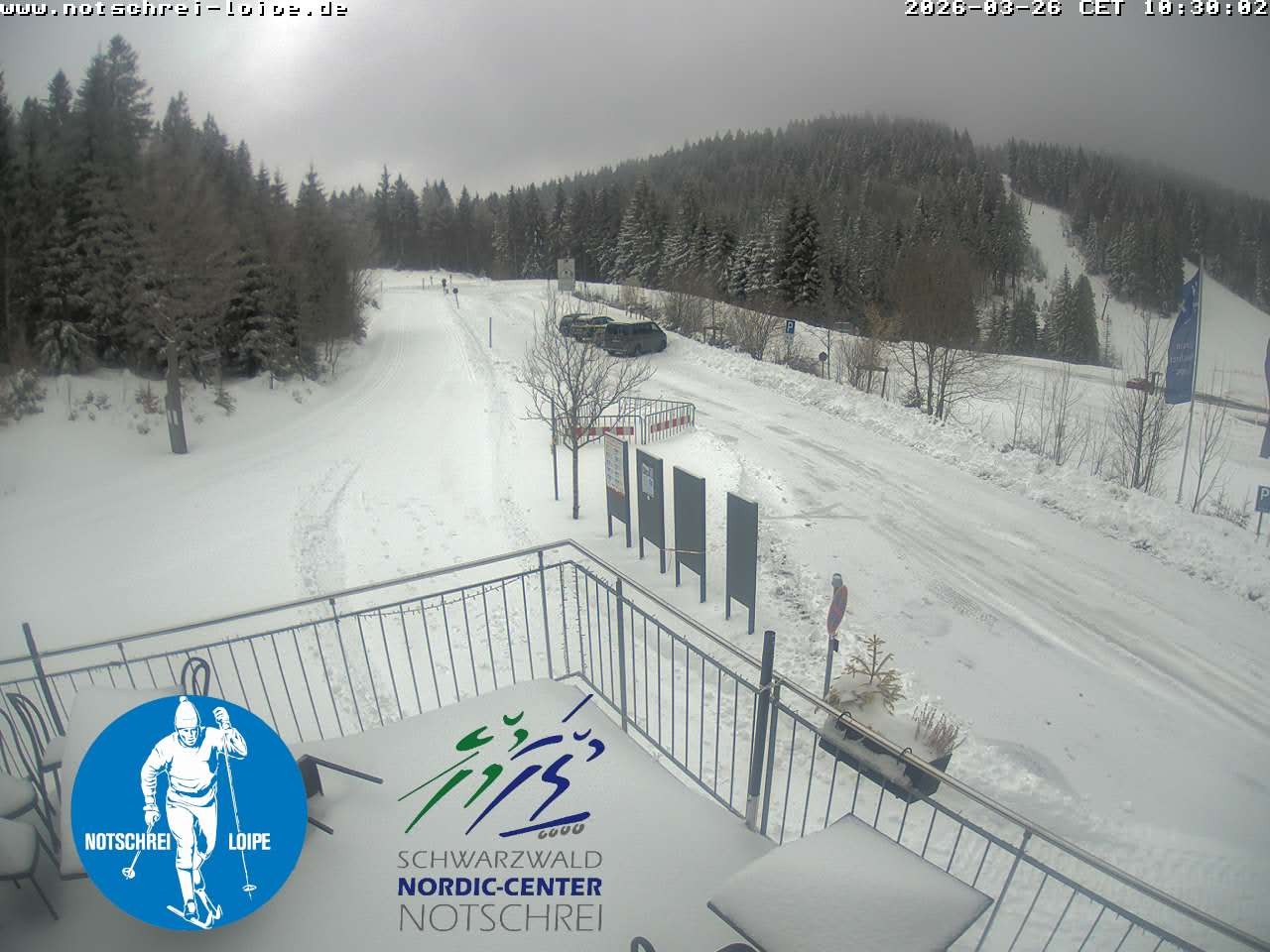 Archiv Foto Webcam Loipenzentrum Notschrei, Schwarzwald