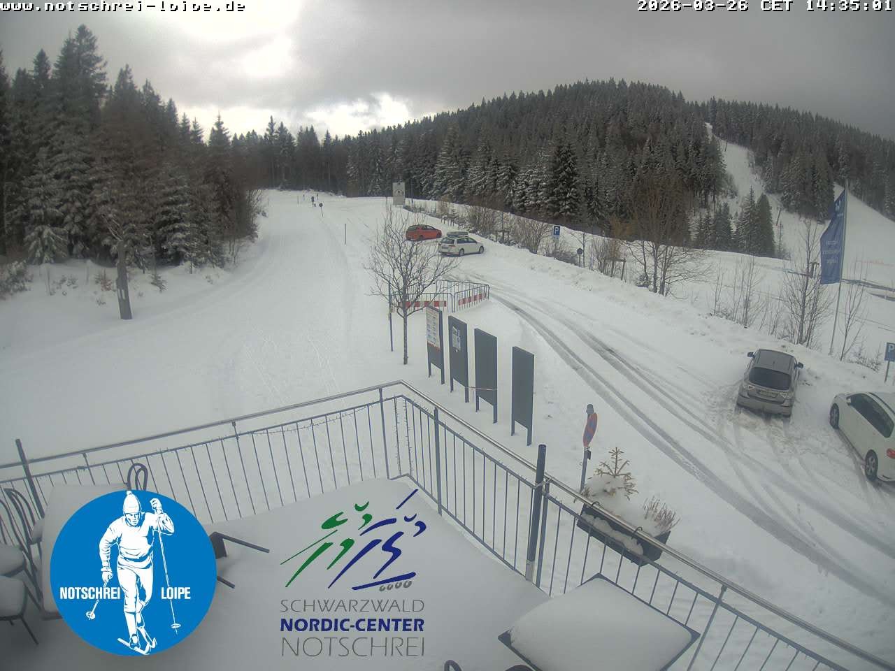 Archiv Foto Webcam Loipenzentrum Notschrei, Schwarzwald