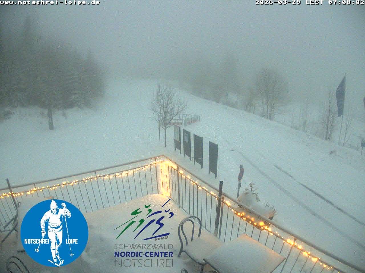 Archiv Foto Webcam Loipenzentrum Notschrei, Schwarzwald