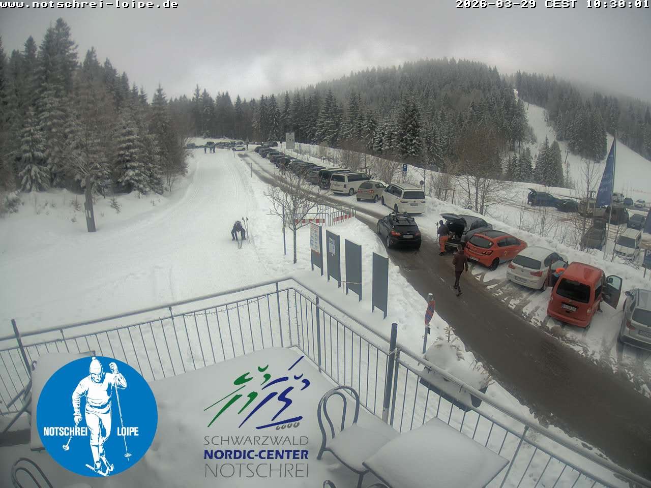 Archiv Foto Webcam Loipenzentrum Notschrei, Schwarzwald