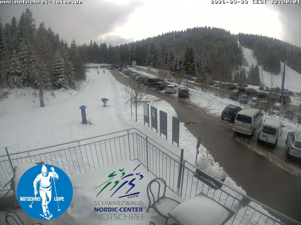 Archiv Foto Webcam Loipenzentrum Notschrei, Schwarzwald