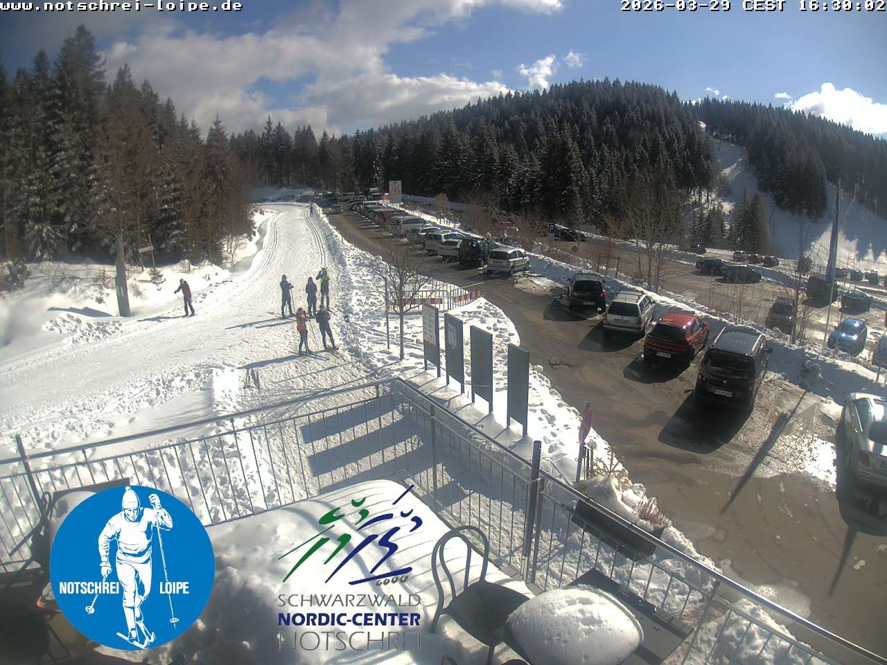 Archiv Foto Webcam Loipenzentrum Notschrei, Schwarzwald