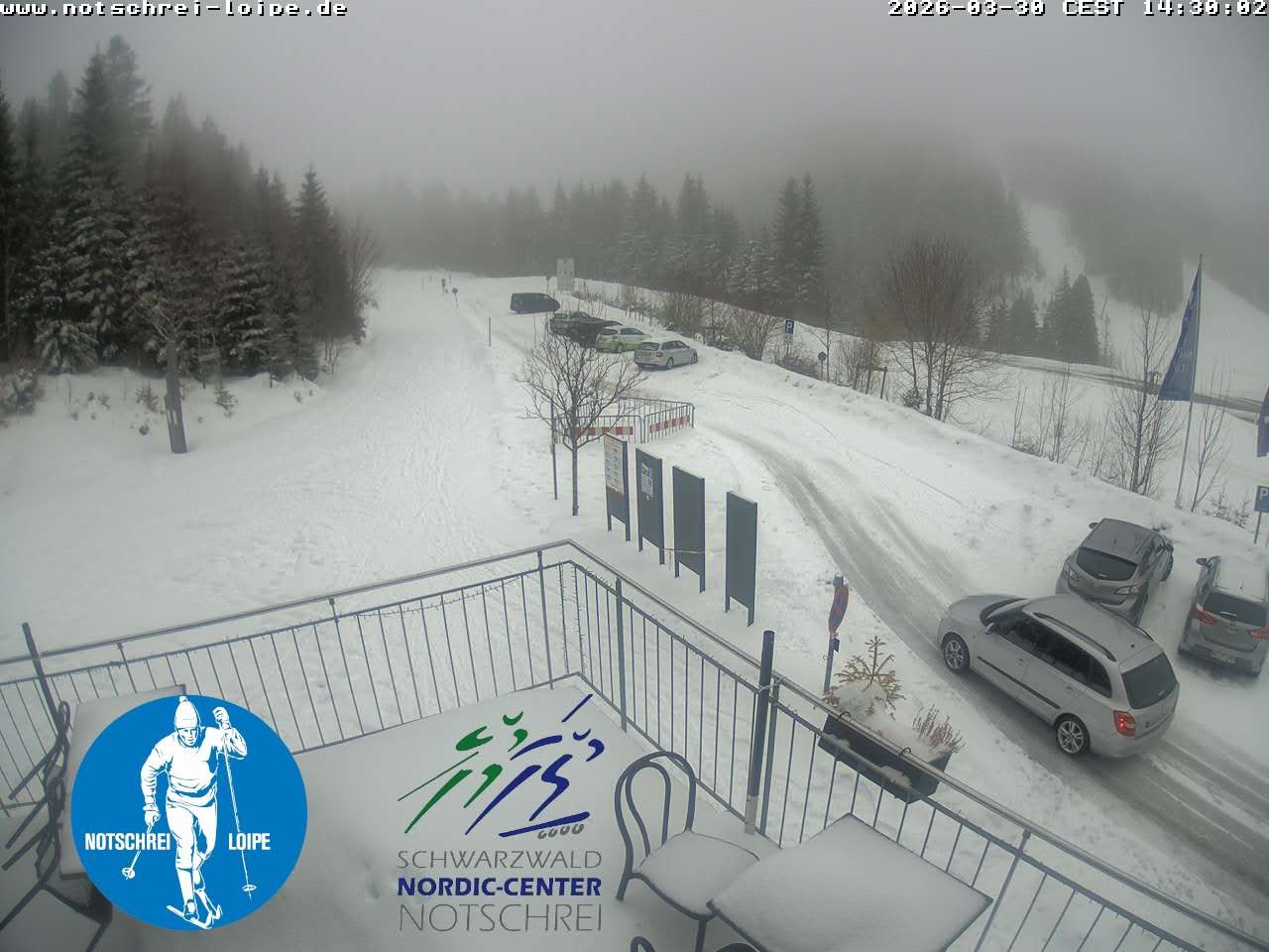 Archiv Foto Webcam Loipenzentrum Notschrei, Schwarzwald