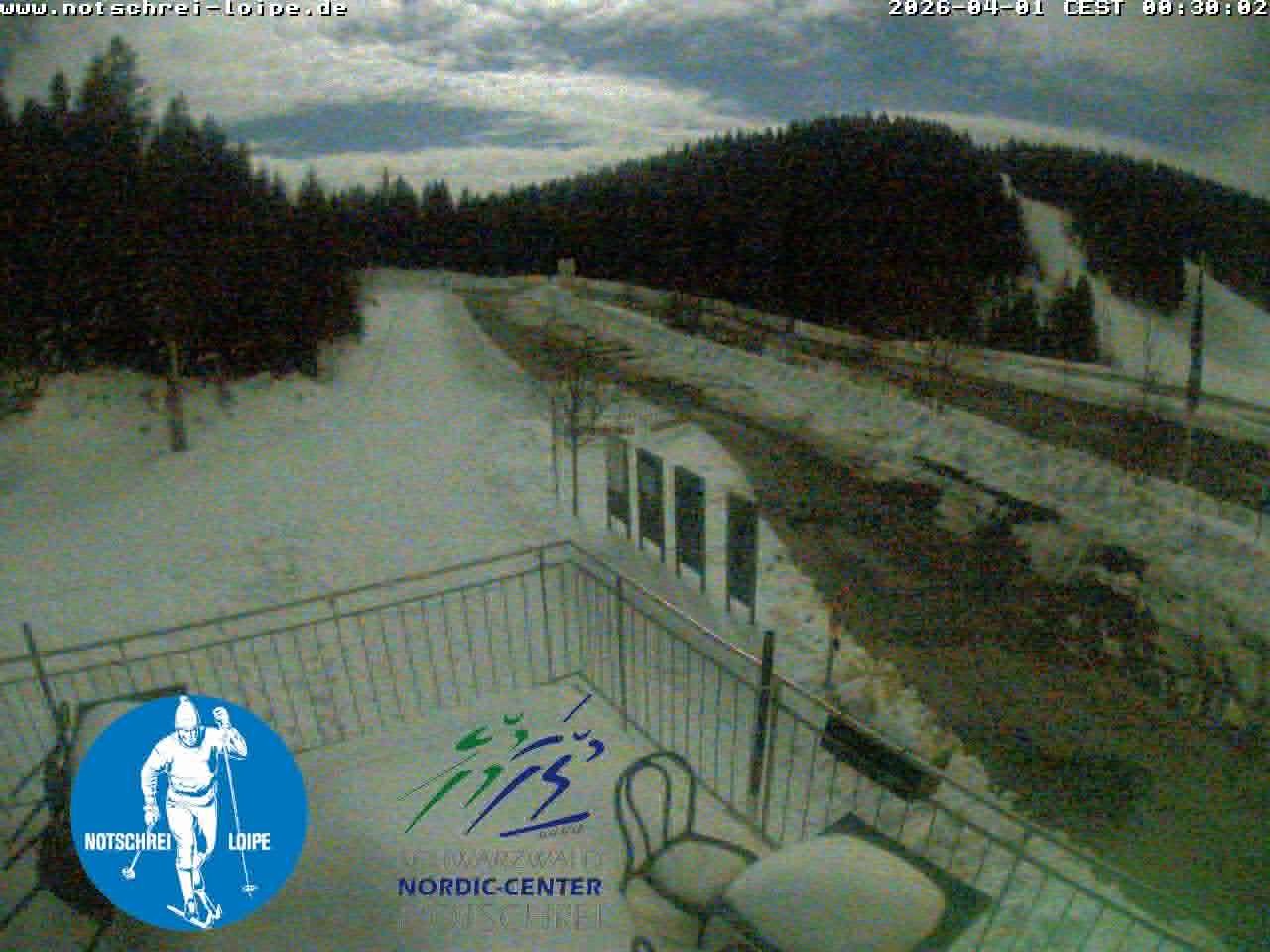 Archived image Webcam Cross Country Skiing Center Notschrei, Black Forest