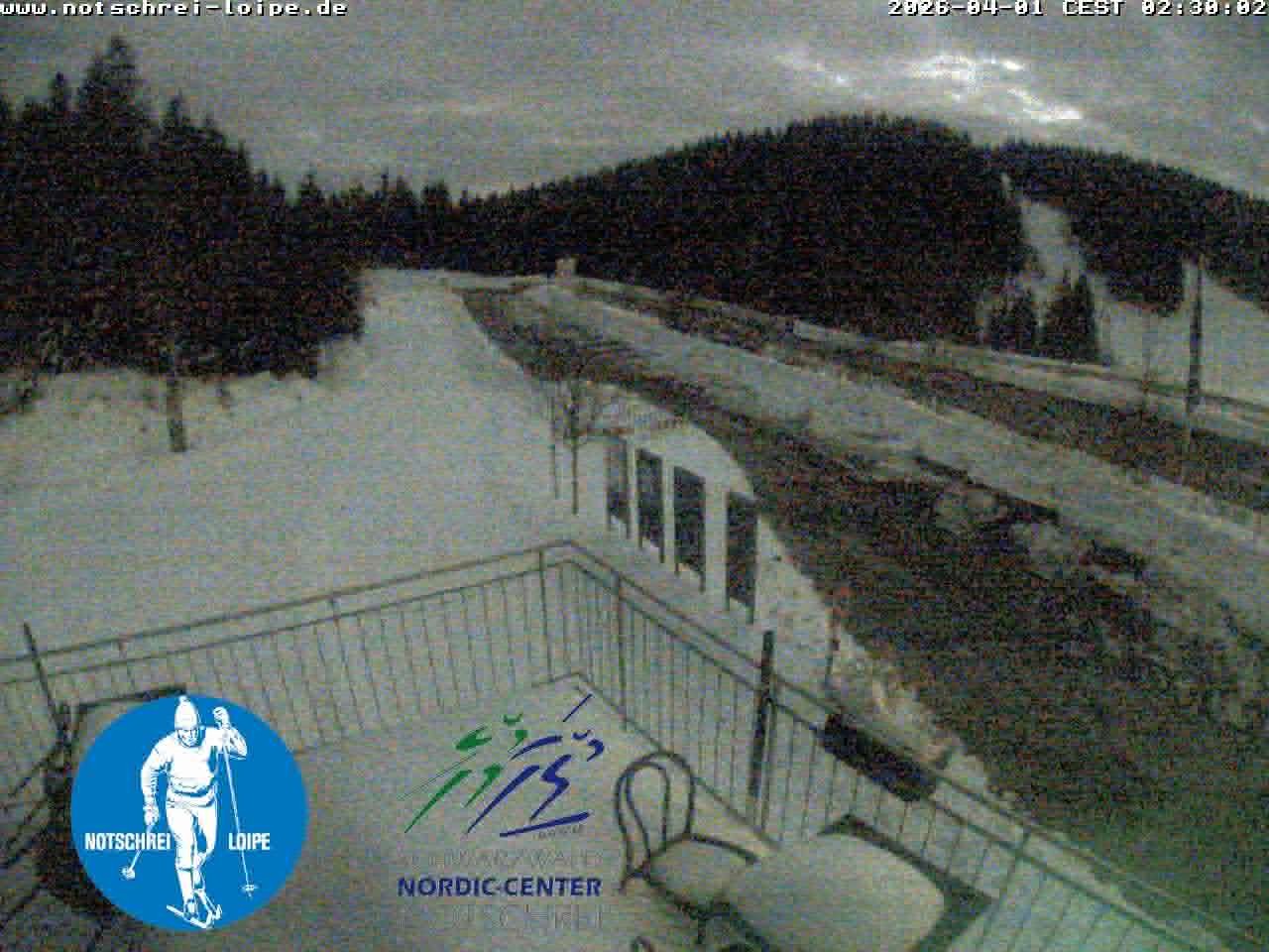 Archived image Webcam Cross Country Skiing Center Notschrei, Black Forest