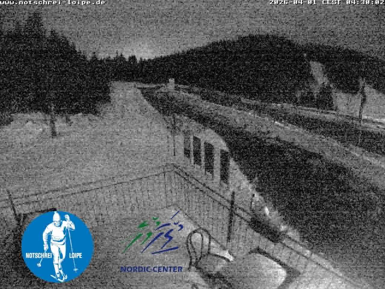 Archived image Webcam Cross Country Skiing Center Notschrei, Black Forest