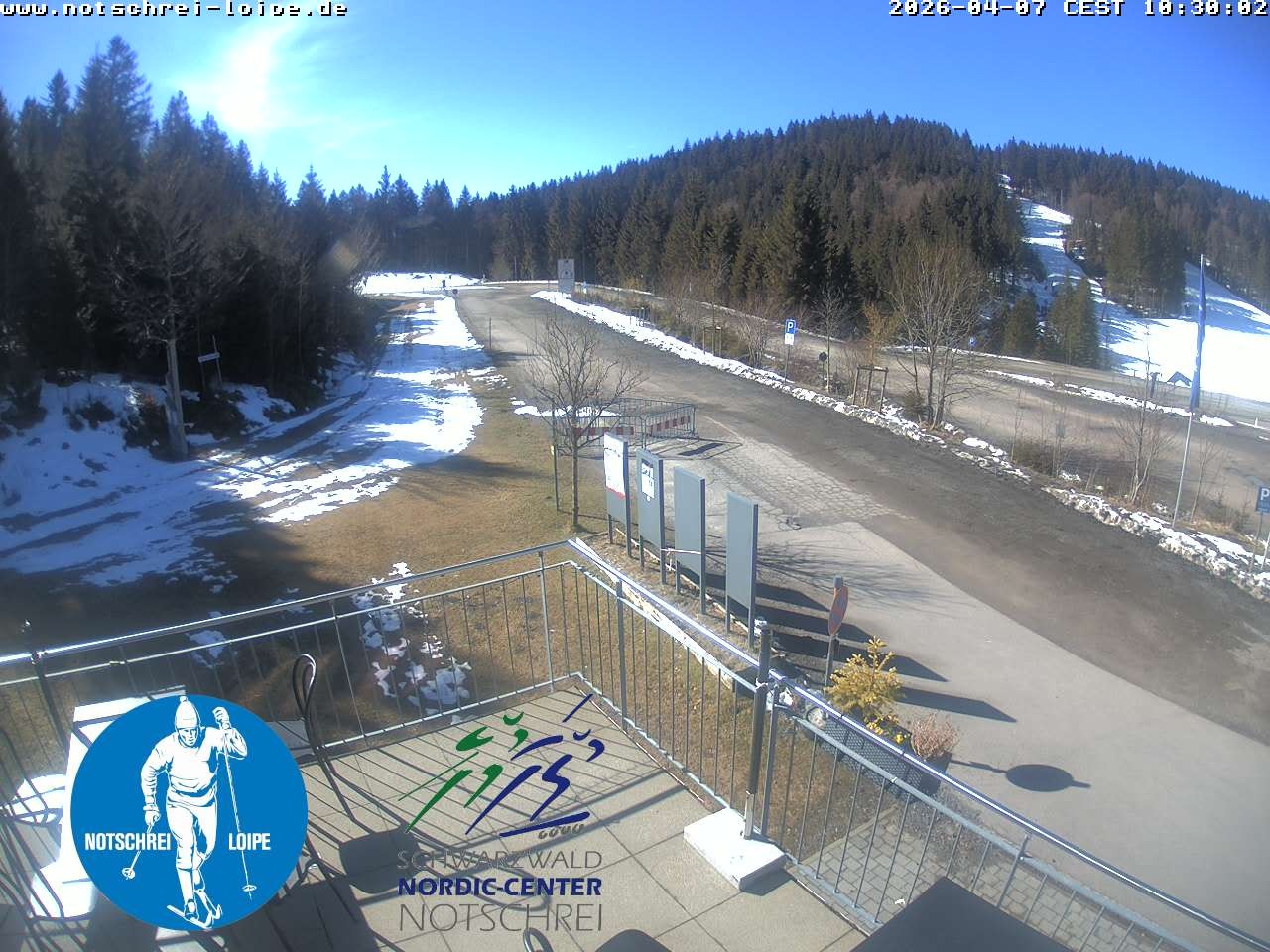 Archiv Foto Webcam Loipenzentrum Notschrei, Schwarzwald