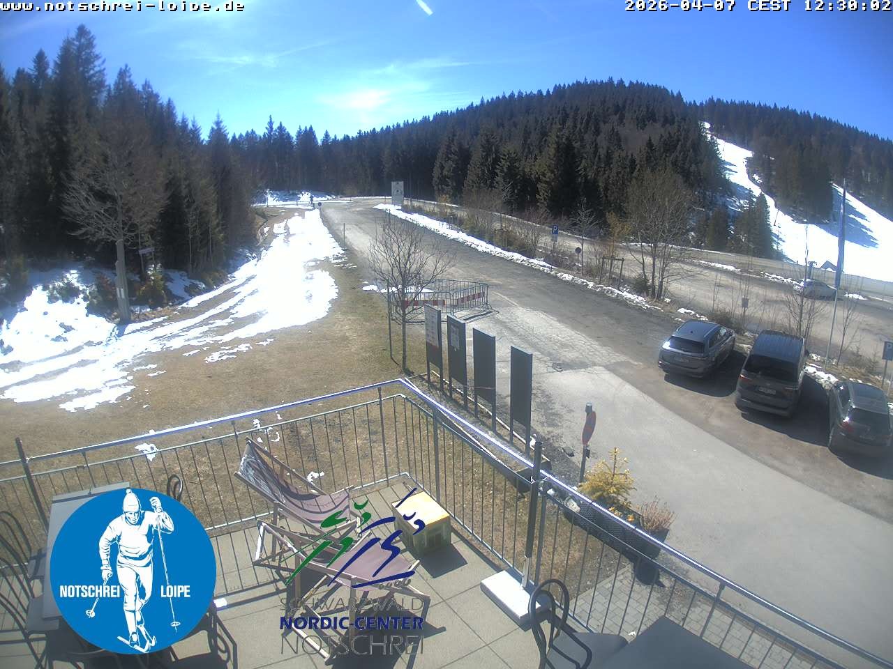 Archiv Foto Webcam Loipenzentrum Notschrei, Schwarzwald