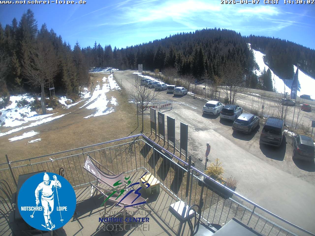 Archiv Foto Webcam Loipenzentrum Notschrei, Schwarzwald