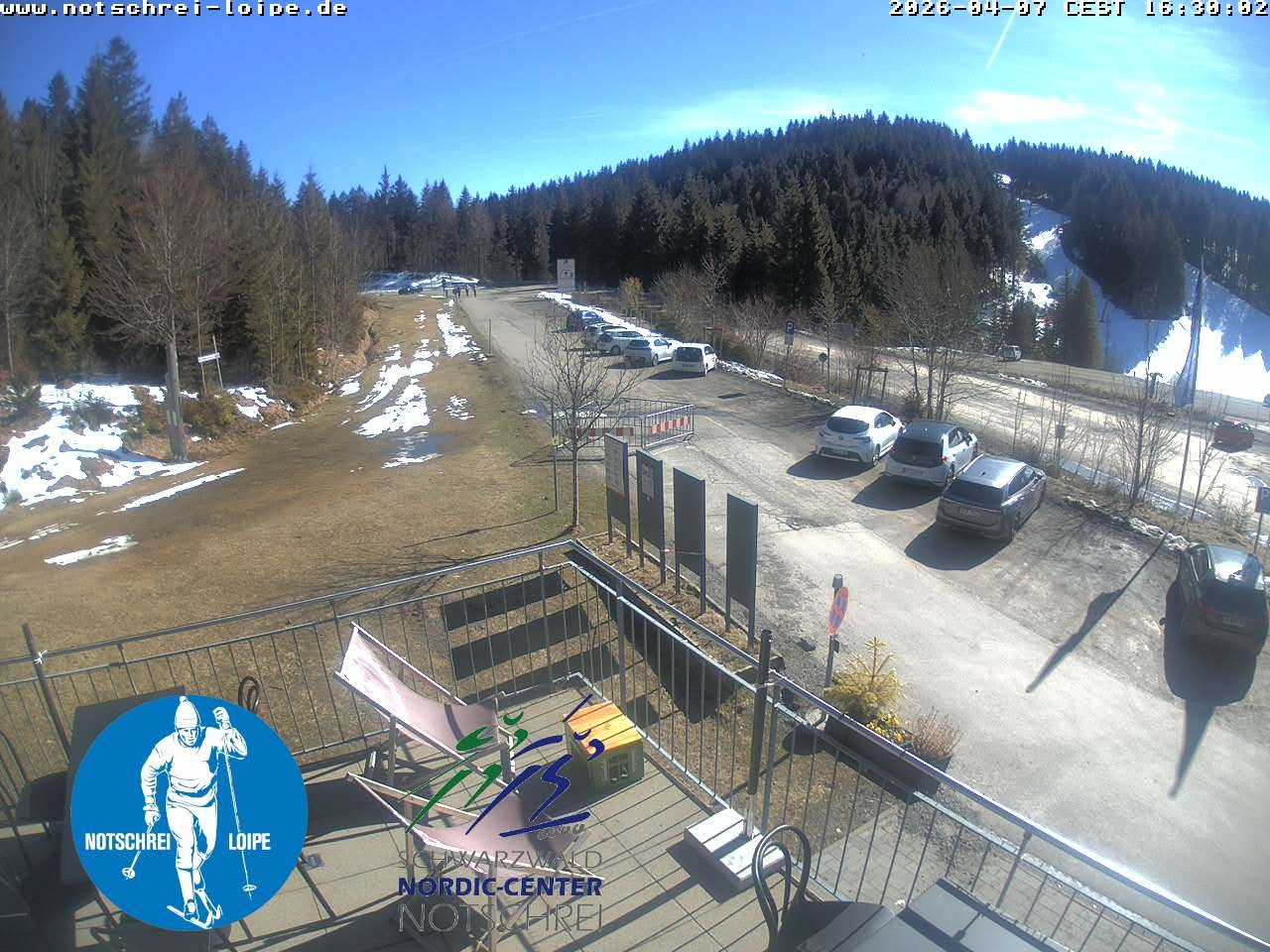 Archiv Foto Webcam Loipenzentrum Notschrei, Schwarzwald