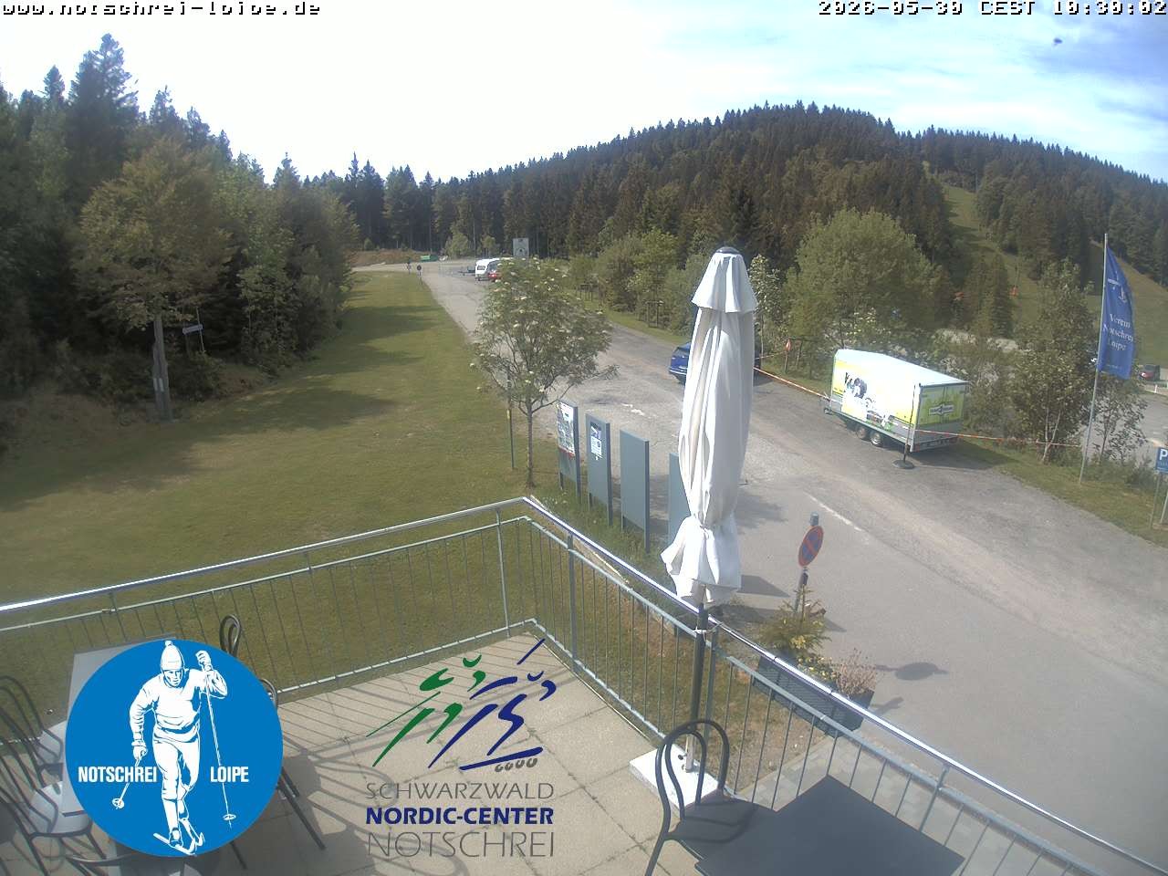 Archived image Webcam Cross Country Skiing Center Notschrei, Black Forest