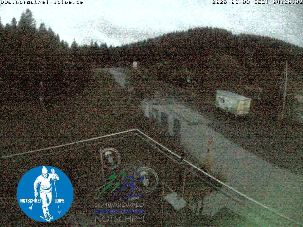 Archived image Webcam Cross Country Skiing Center Notschrei, Black Forest