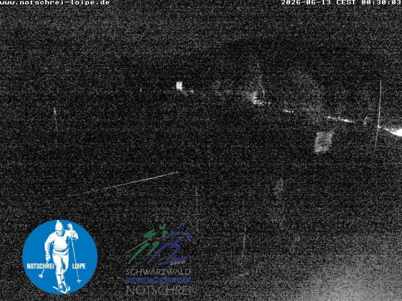 Archived image Webcam Cross Country Skiing Center Notschrei, Black Forest