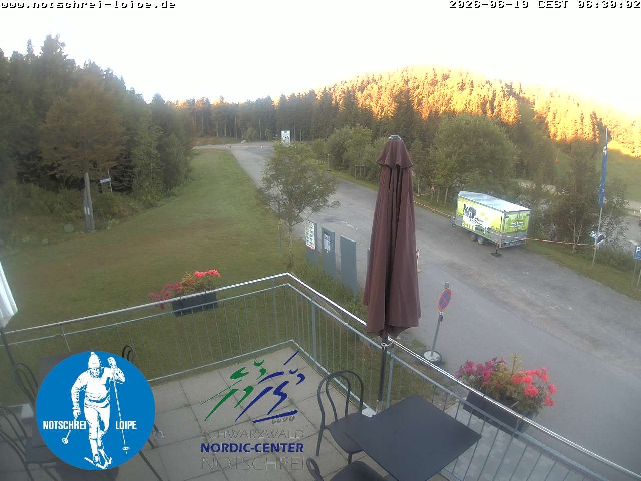 Archived image Webcam Cross Country Skiing Center Notschrei, Black Forest