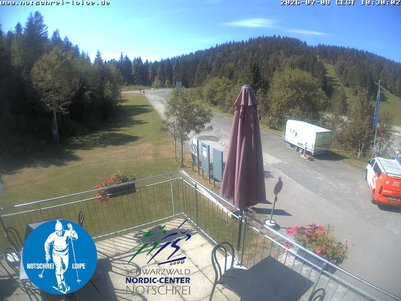 Archiv Foto Webcam Loipenzentrum Notschrei, Schwarzwald