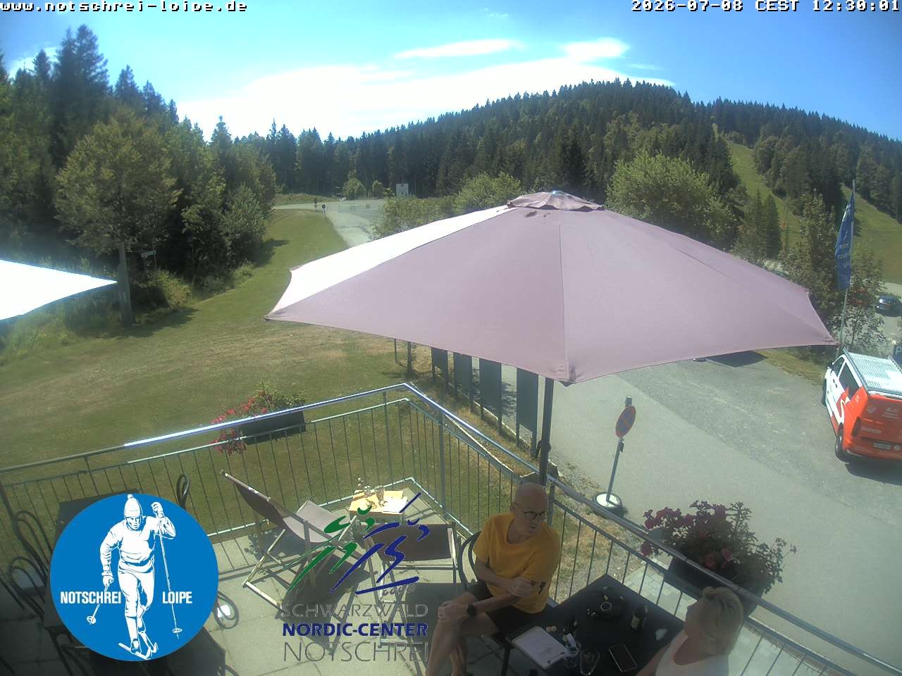 Archived image Webcam Cross Country Skiing Center Notschrei, Black Forest