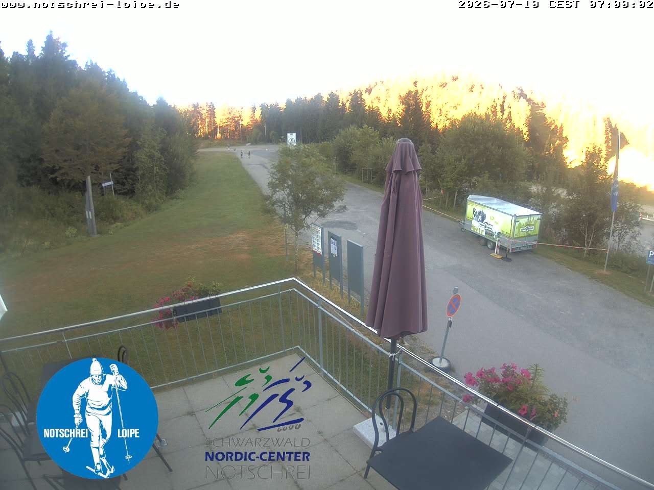 Archived image Webcam Cross Country Skiing Center Notschrei, Black Forest