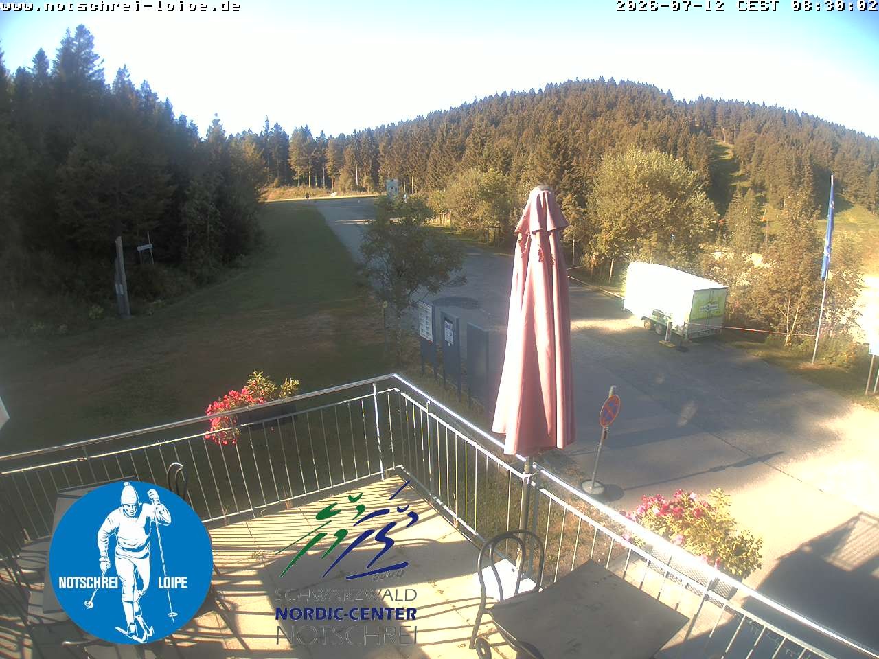 Archived image Webcam Cross Country Skiing Center Notschrei, Black Forest