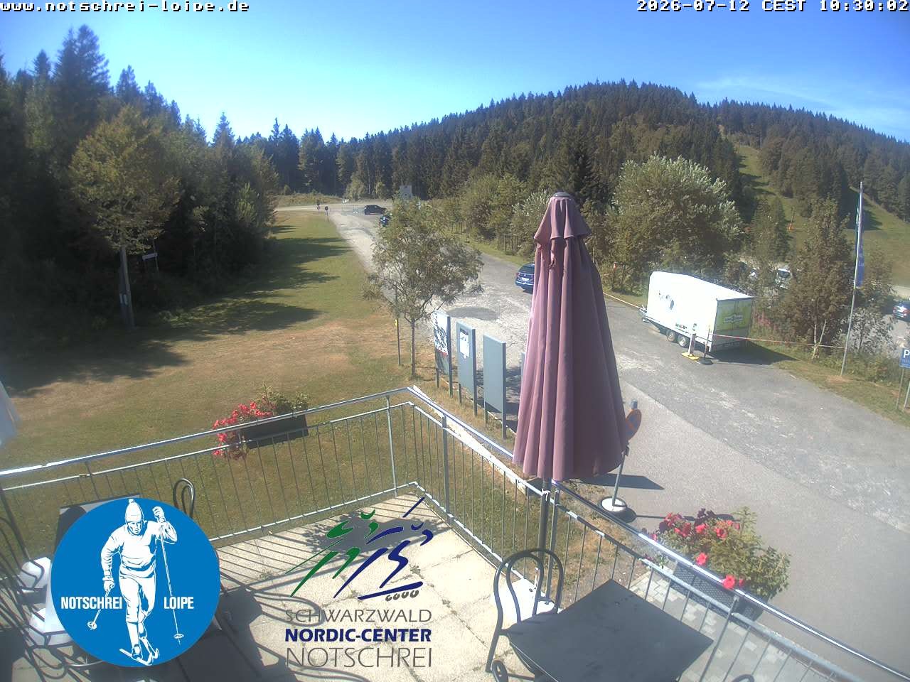 Archived image Webcam Cross Country Skiing Center Notschrei, Black Forest
