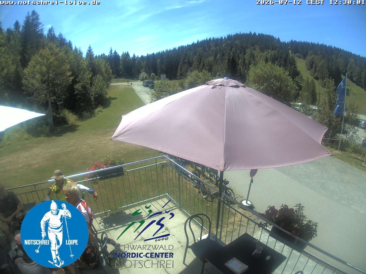 Archived image Webcam Cross Country Skiing Center Notschrei, Black Forest