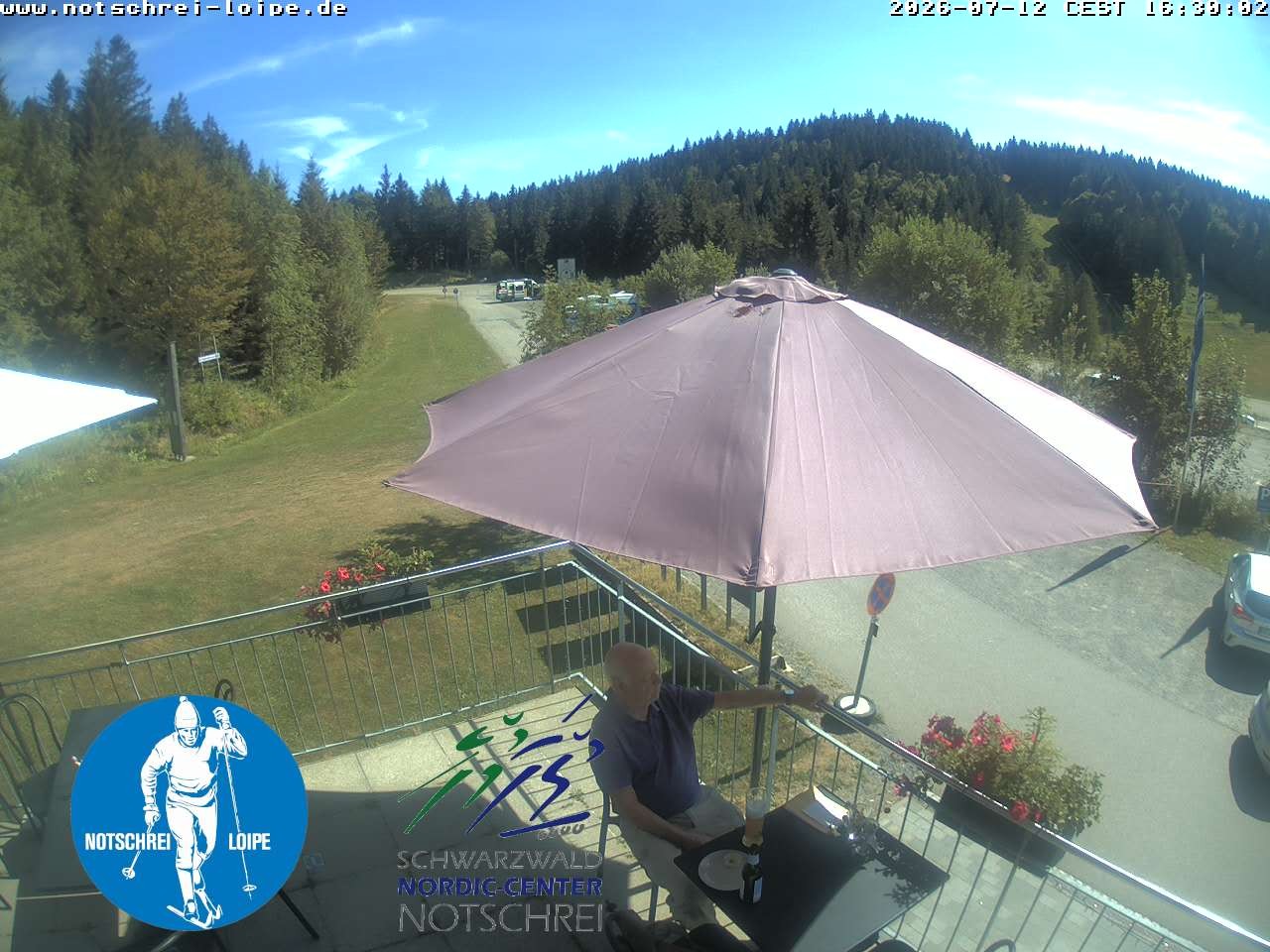 Archived image Webcam Cross Country Skiing Center Notschrei, Black Forest