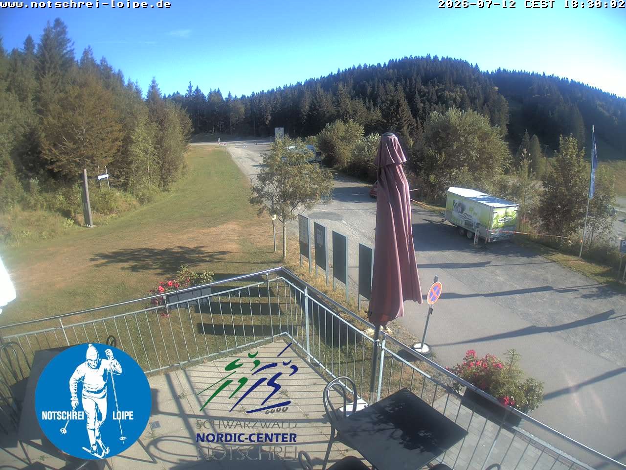 Archived image Webcam Cross Country Skiing Center Notschrei, Black Forest