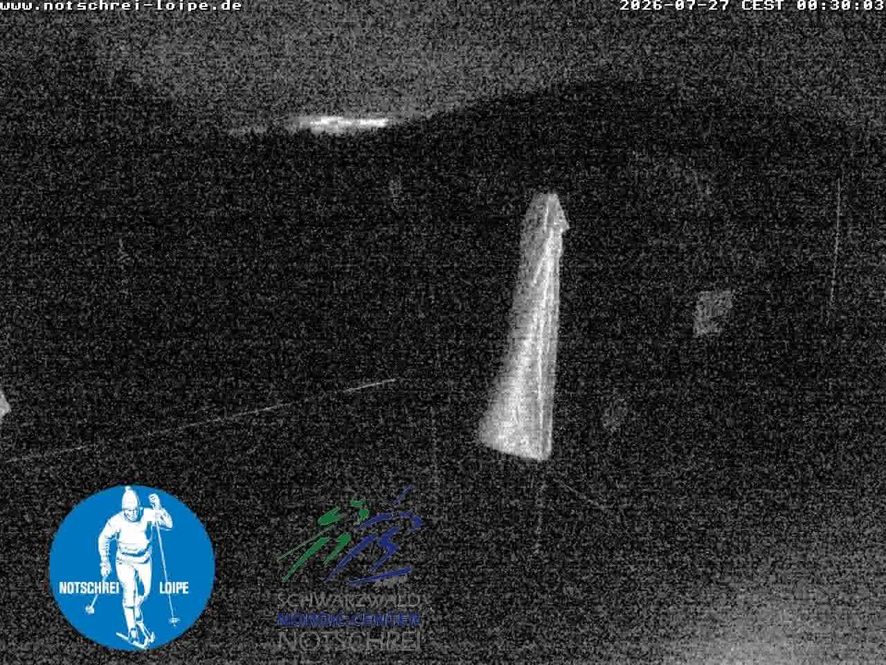 Archived image Webcam Cross Country Skiing Center Notschrei, Black Forest