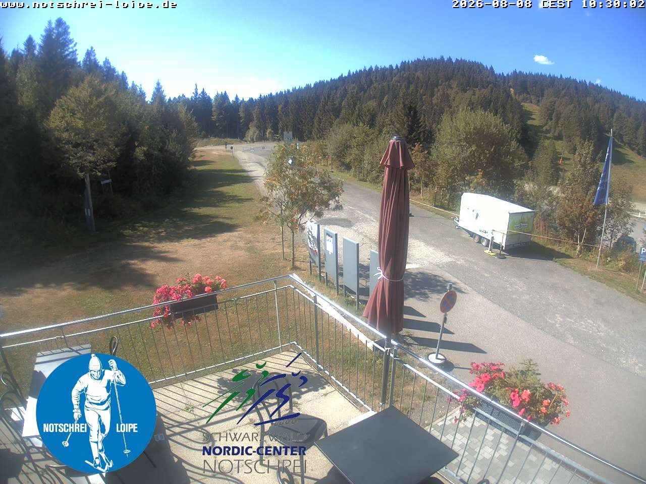 Archived image Webcam Cross Country Skiing Center Notschrei, Black Forest