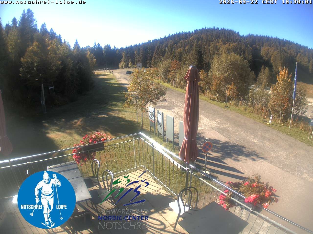 Archived image Webcam Cross Country Skiing Center Notschrei, Black Forest