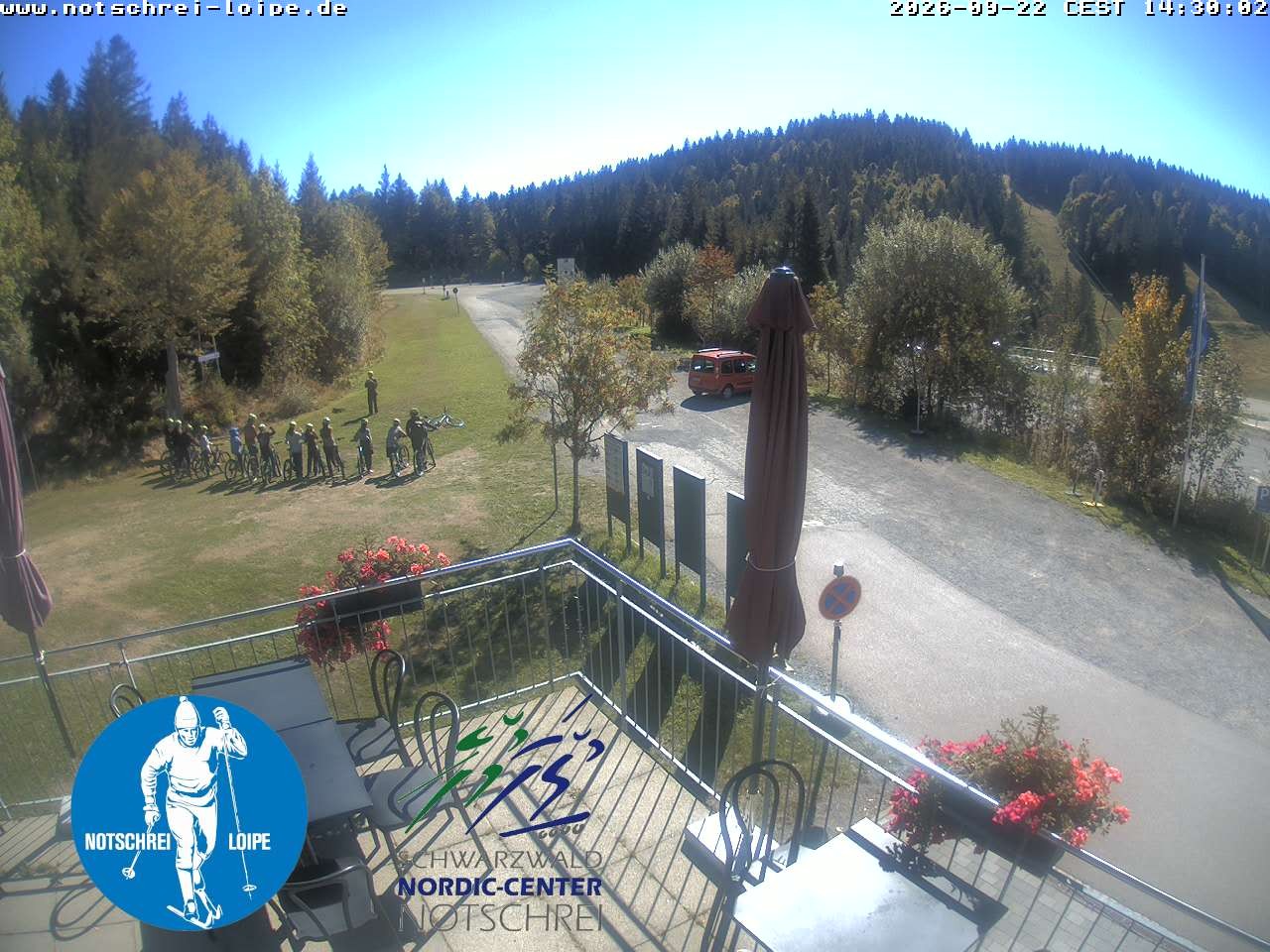 Archived image Webcam Cross Country Skiing Center Notschrei, Black Forest