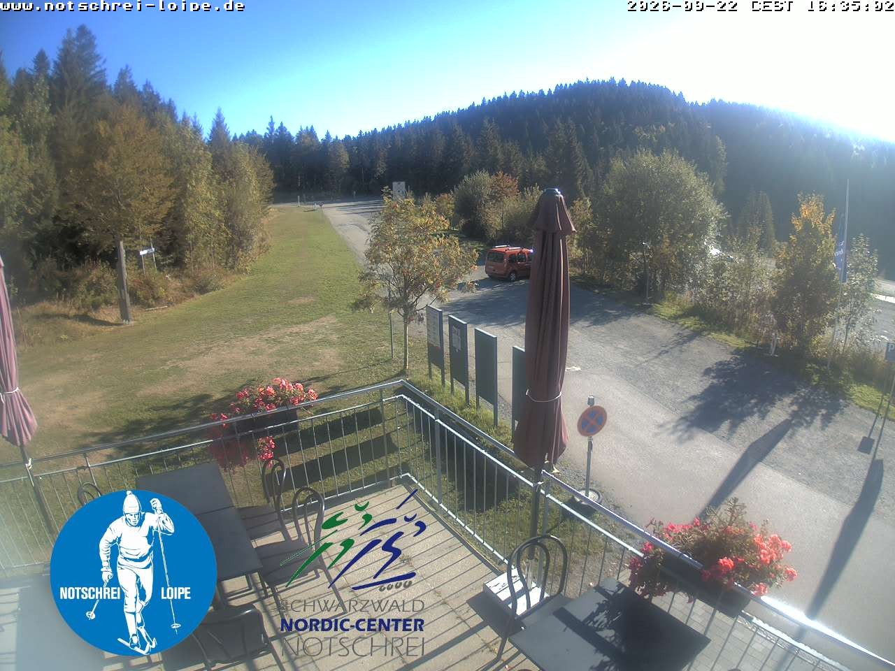 Archived image Webcam Cross Country Skiing Center Notschrei, Black Forest