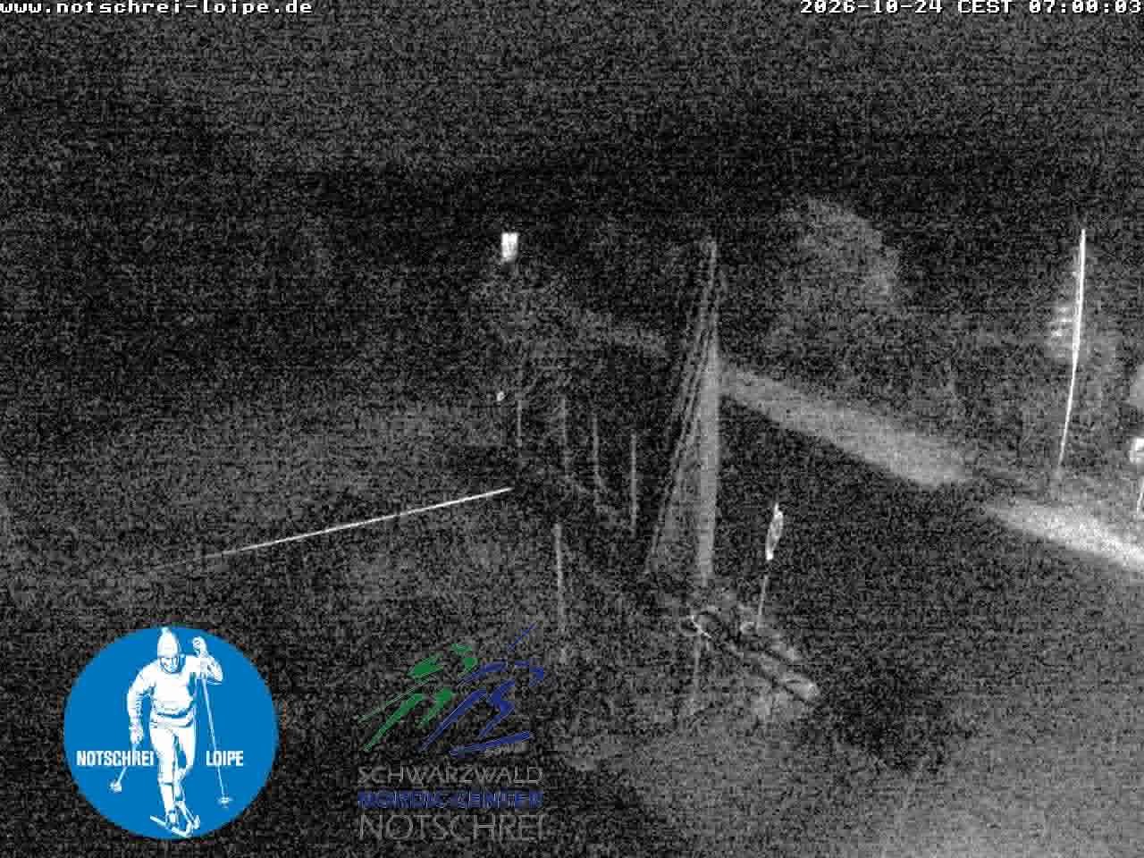 Archived image Webcam Cross Country Skiing Center Notschrei, Black Forest