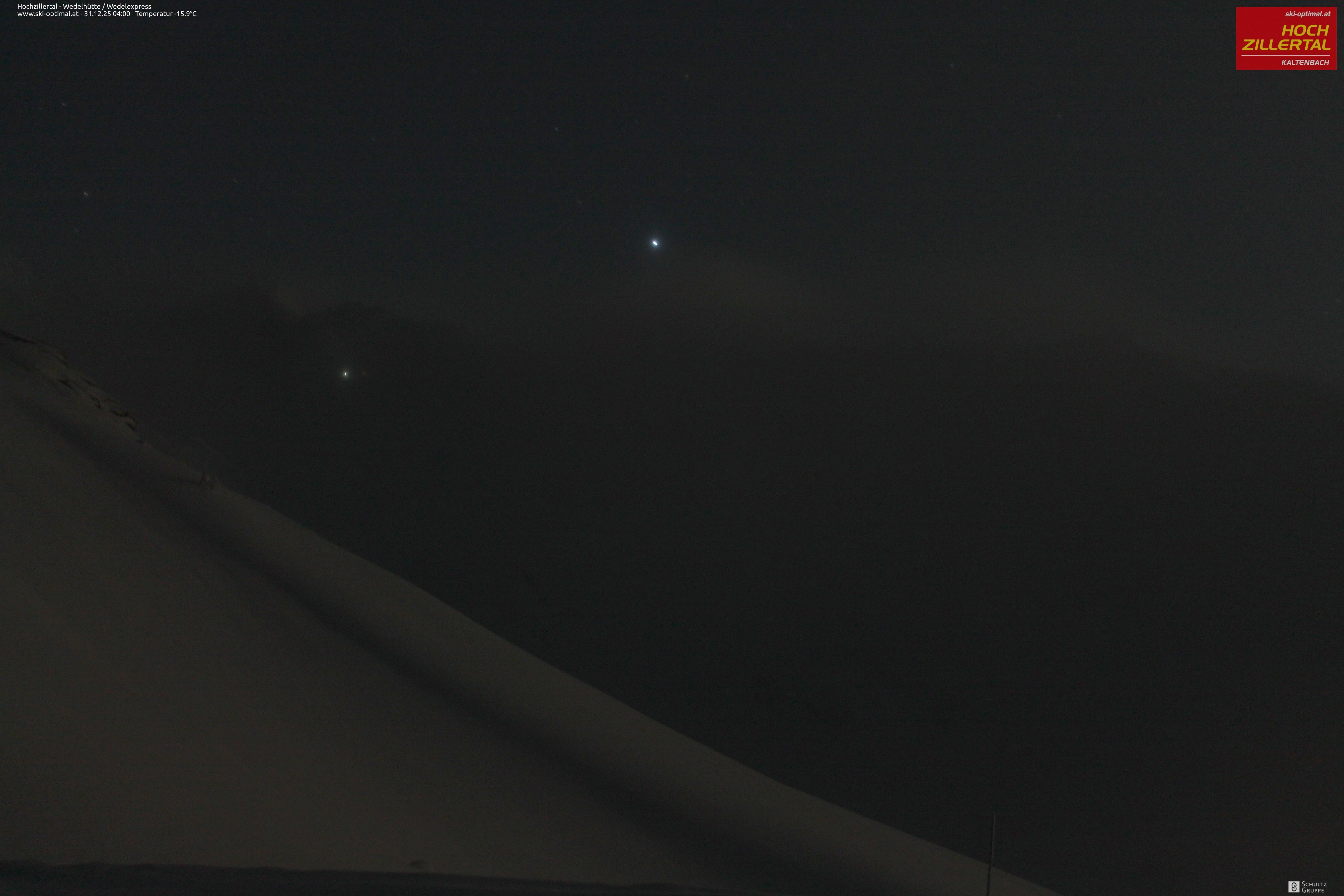 Archiv Foto Webcam Hochzillertal: Blick zur Wedelhütte