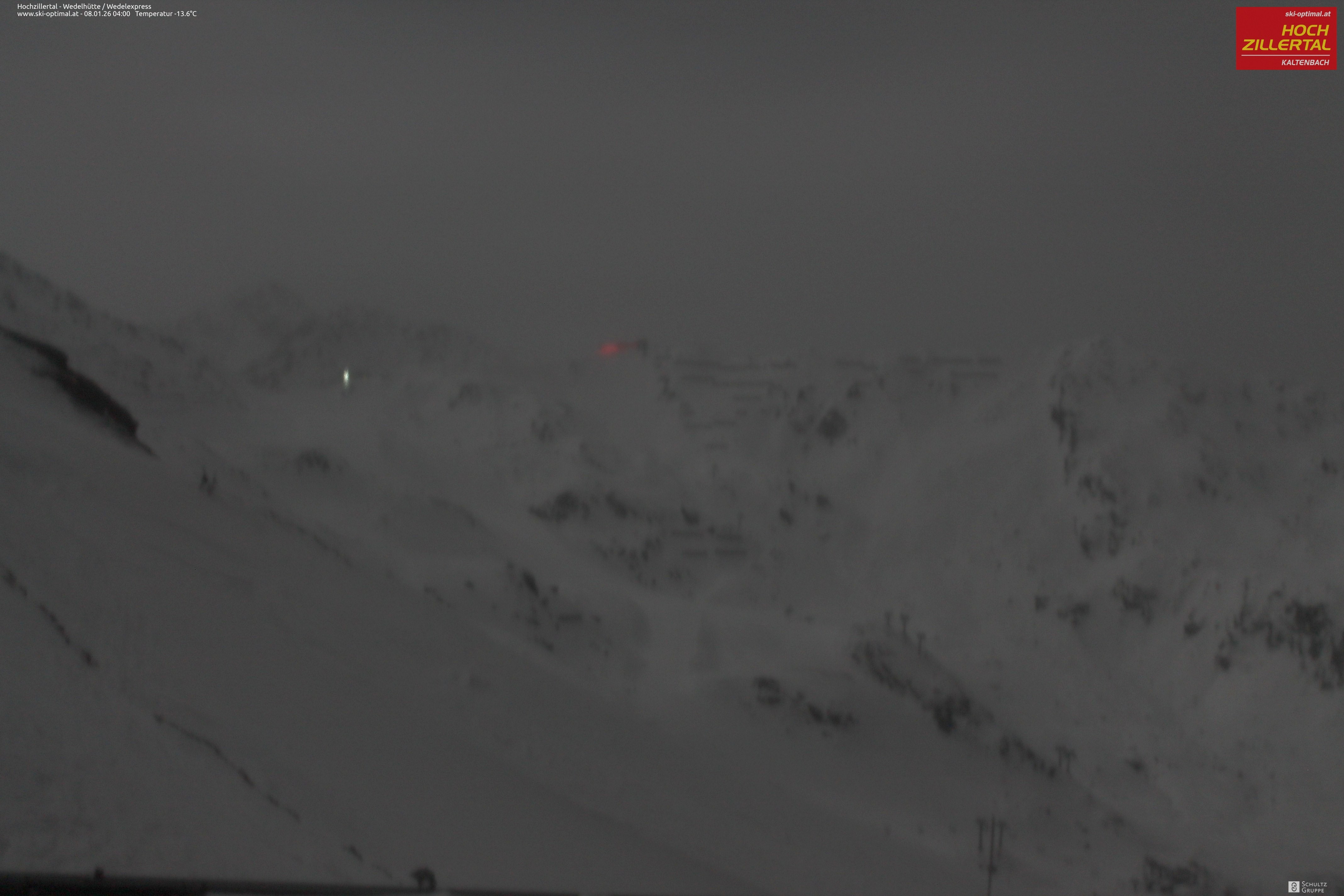 Archiv Foto Webcam Hochzillertal: Blick zur Wedelhütte