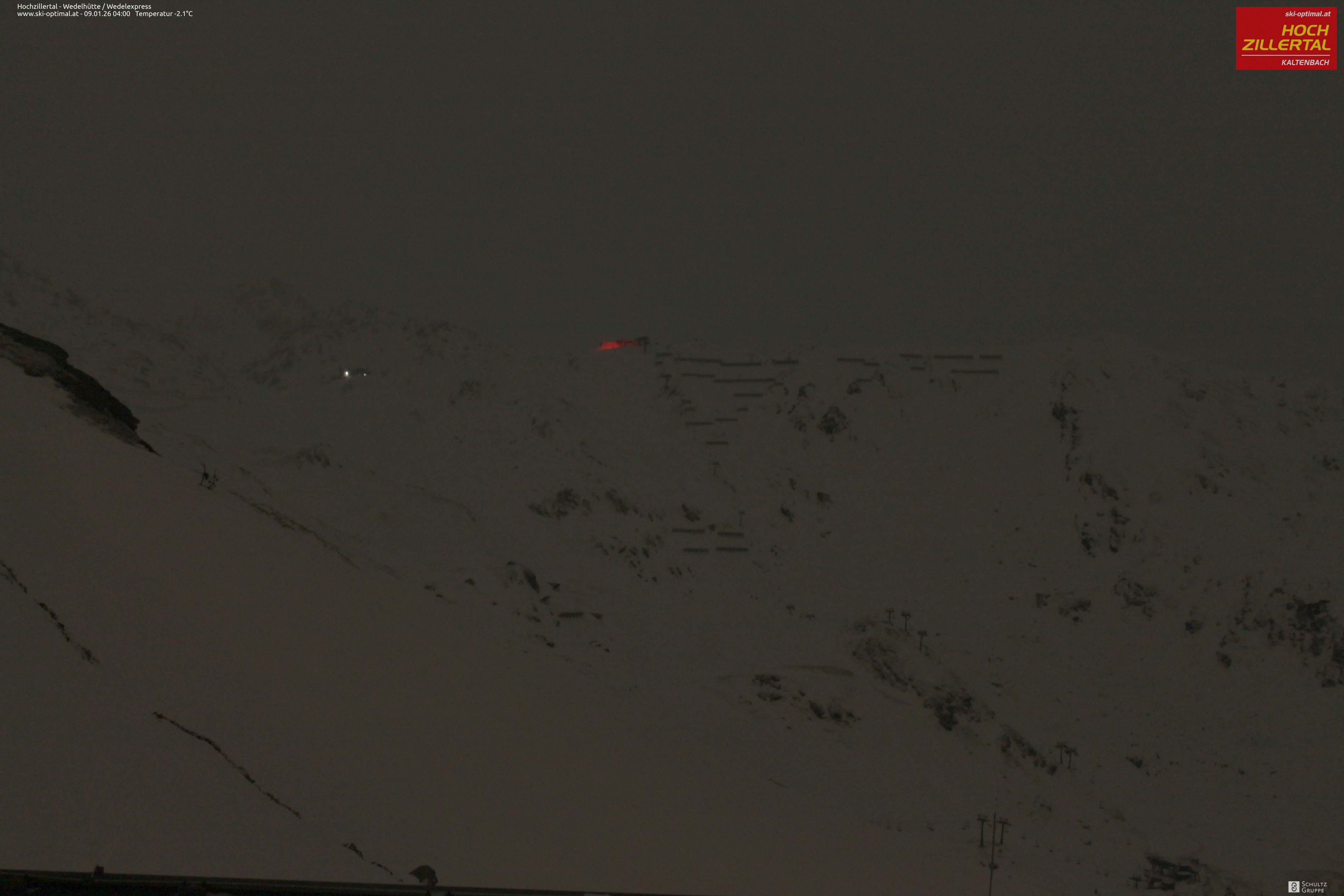 Archiv Foto Webcam Hochzillertal: Blick zur Wedelhütte