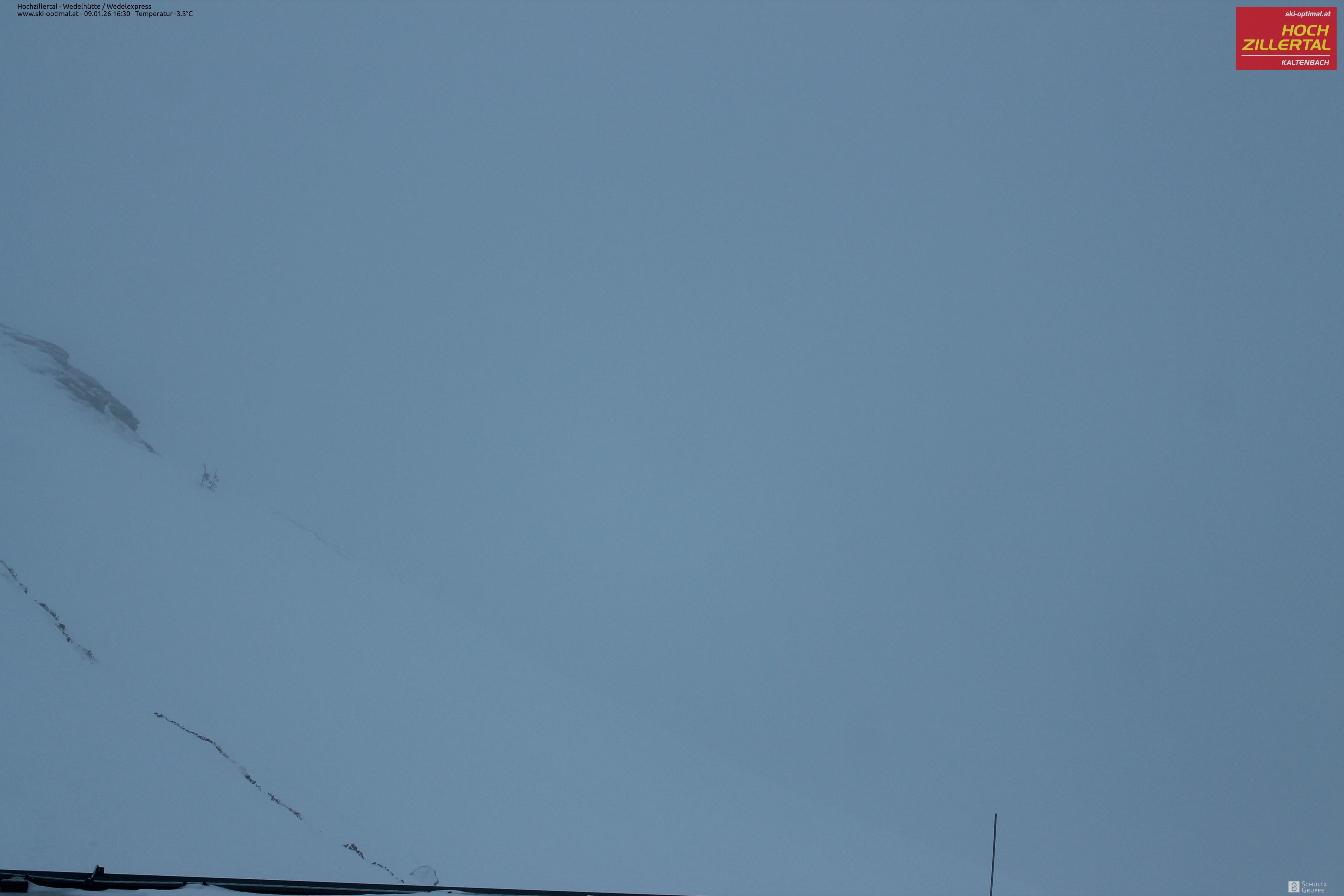 Archiv Foto Webcam Hochzillertal: Blick zur Wedelhütte