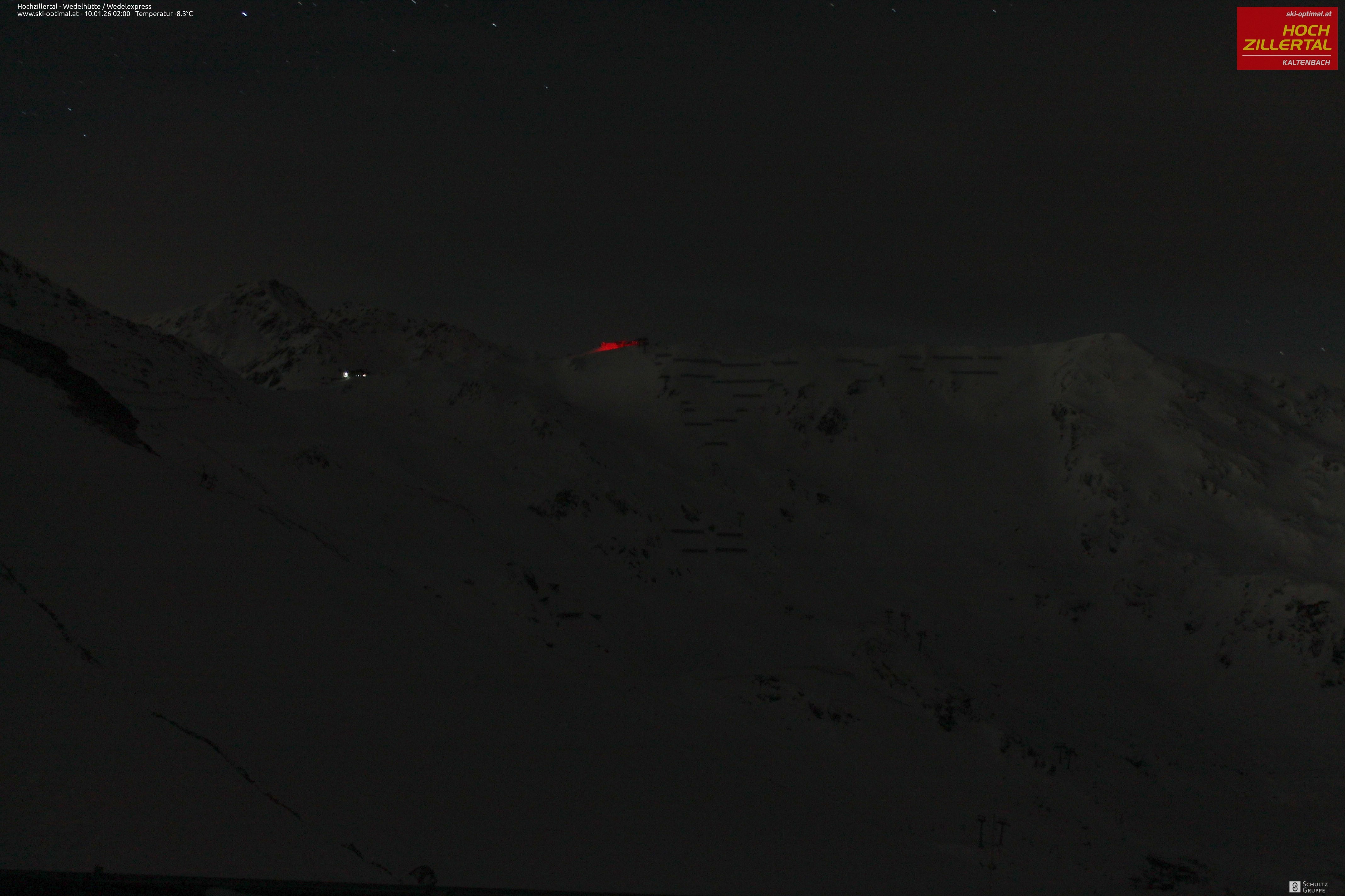 Archiv Foto Webcam Hochzillertal: Blick zur Wedelhütte
