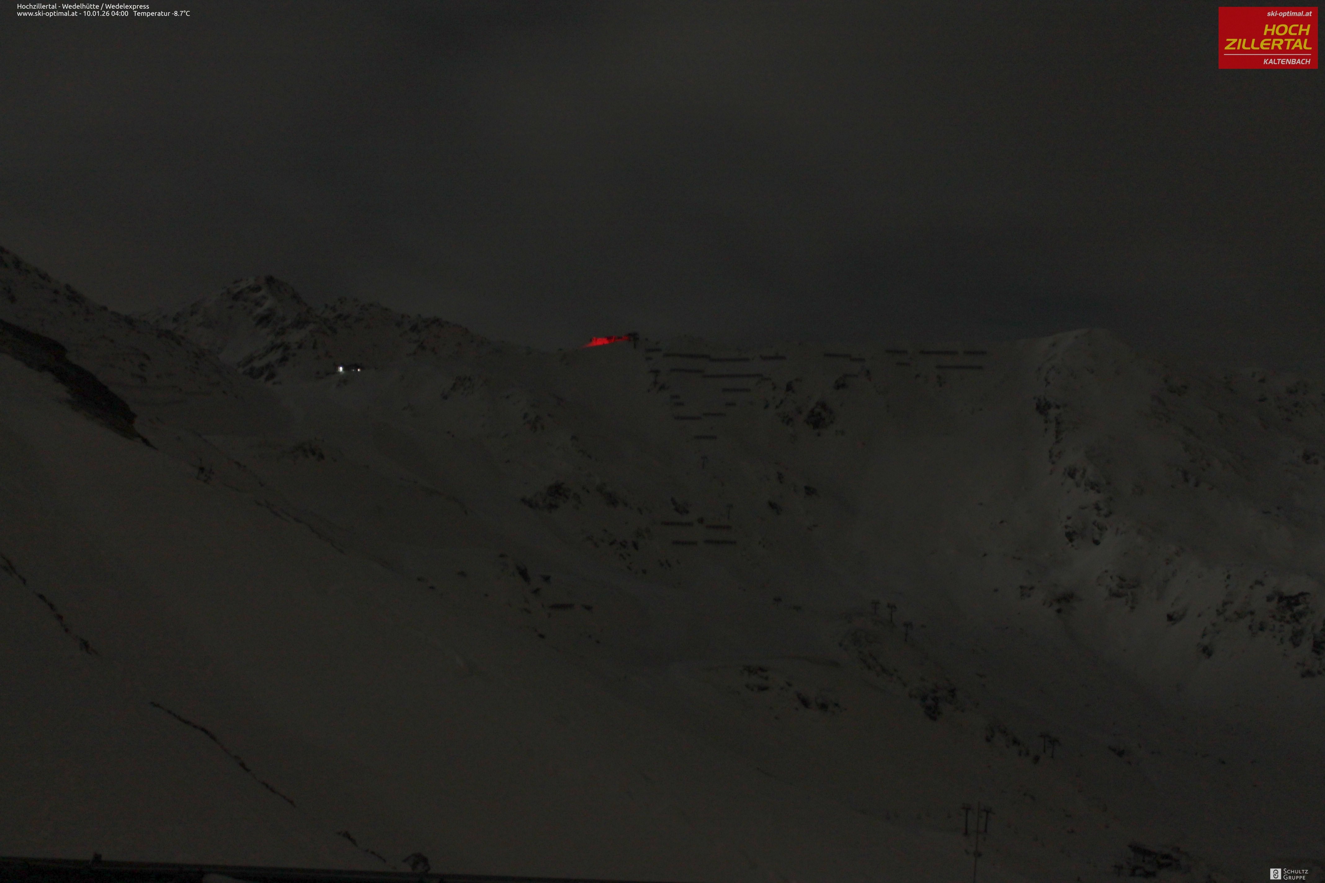 Archiv Foto Webcam Hochzillertal: Blick zur Wedelhütte